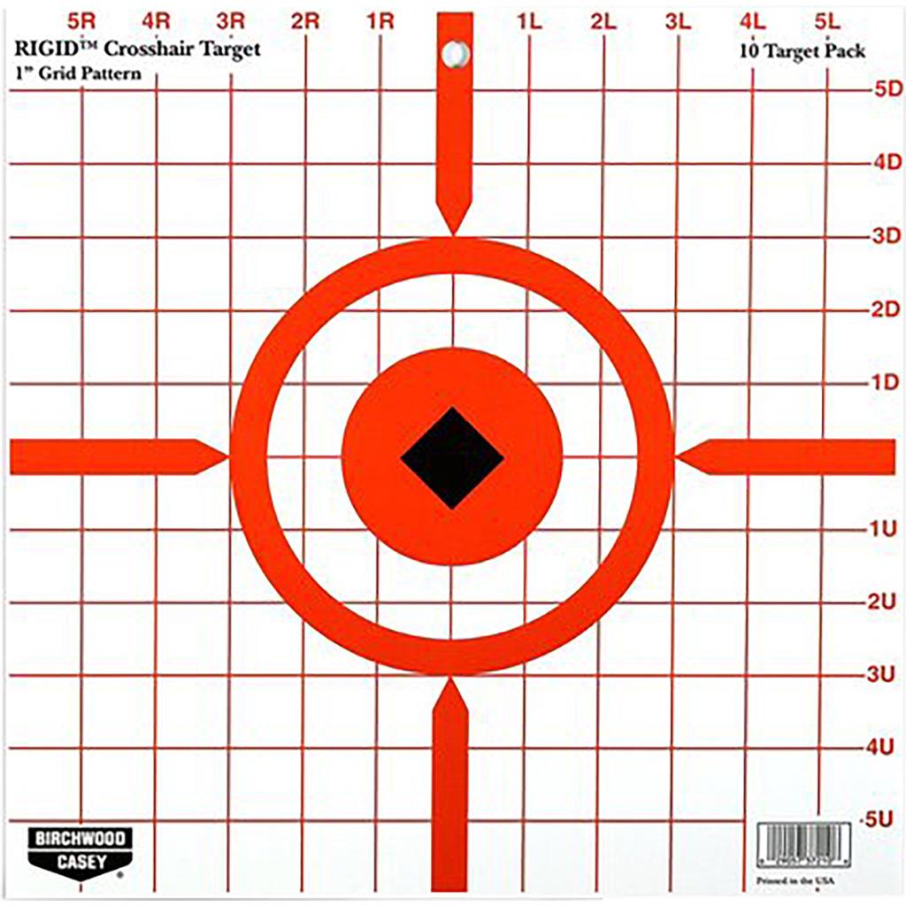 Picture of Birchwood Casey 1403833 12 in. Rigid Crosshair Sight-In Target&#44; Pack of 10