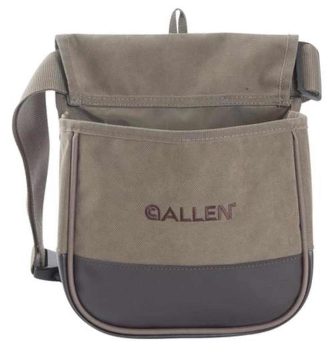 713055 Olive Green Select Canvas Double Compartment Shell Bag