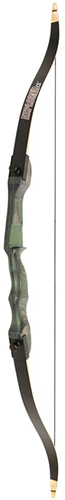 OMP2155428 54 in. 28 lbs Explorer CE Left Hand Green Recurve Bow