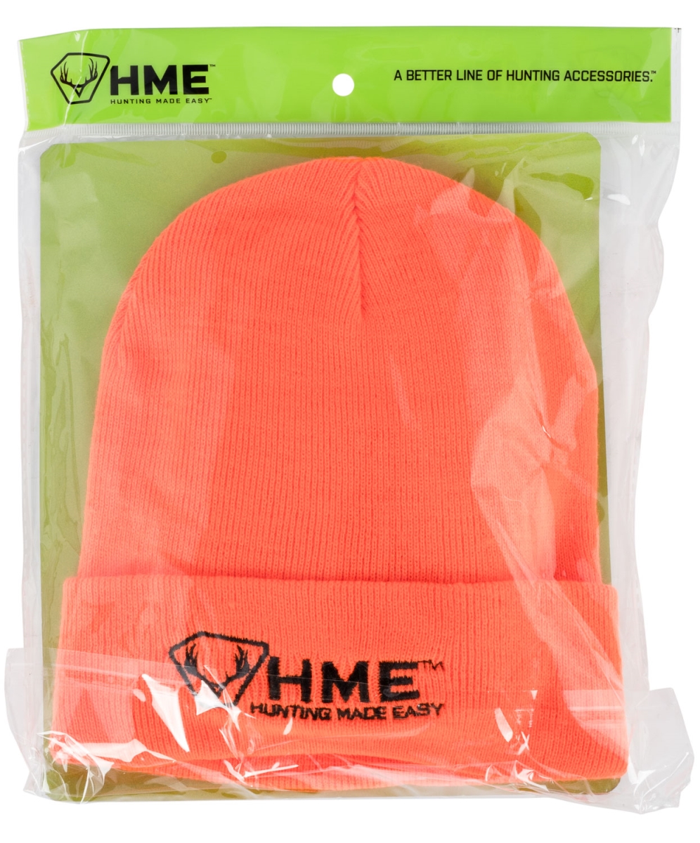 1403948 HME Orange One Size Vest & Beanie Combo