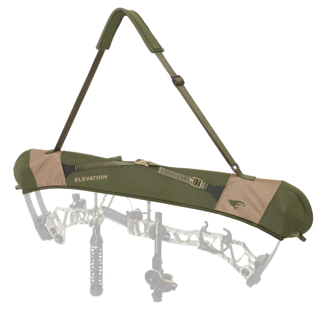 1601000 Hunt Quick Release Green & Tan Bow Sling