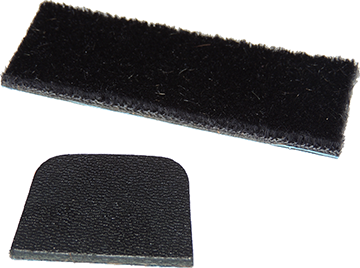 Cir-Cut 1202250 Black Leather Super Hair Rest Kit