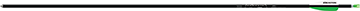 1002178 Genesis Black Arrows with 3 in. Vane, Pack of 36