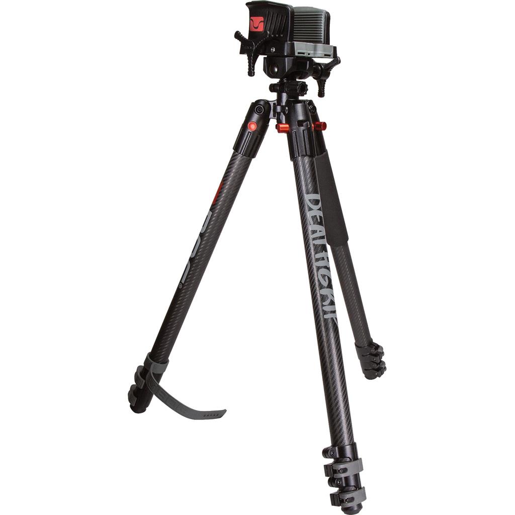Picture of Battenfeld Technologies 1404490 Carbon Fiber BOG Death Grip Clamping Tripod&#44; Black