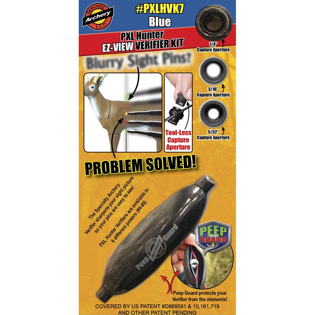 1404403 No.7 PXL Hunter EZ View Verifier Kit, Blue