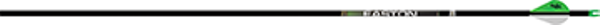 1003188 4 mm Axis Long Range 400 Arrows with Blazer Vanes, Black - Pack of 6