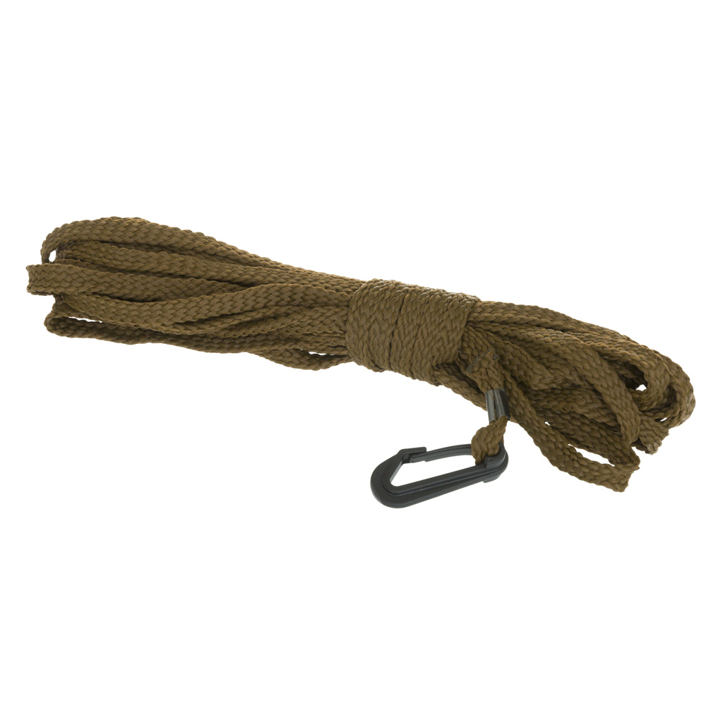 October Mountain 1601186 30 ft. No Tangle Bow Pull Up Rope, Brown