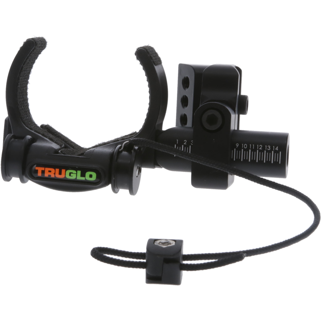 1405633 Ambidextrous Hand Carbon Hybrid Drop Away Rest, Black
