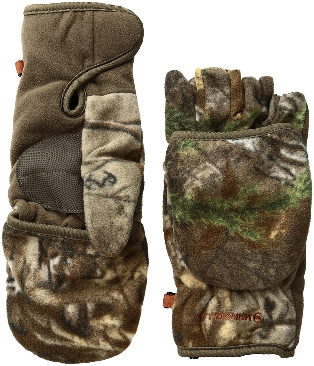 Bowhunter Convertible Glove & Mitten, Realtree Edge - Large