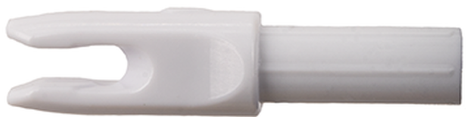 1206929 3DHV-RIP Press Fit Nock, White - Pack of 12
