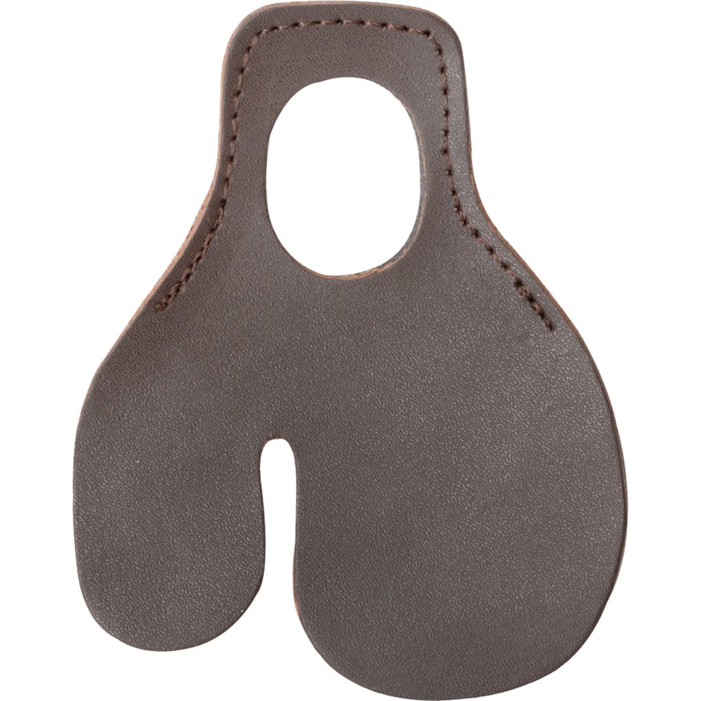 1405951 Right Hand CowHide Shooting Tab, Brown - Large