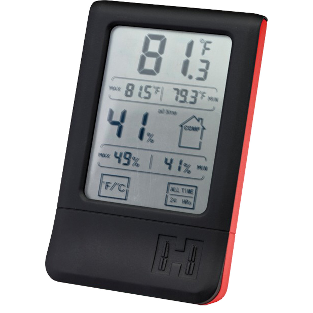 1705362 Digital Hygrometer, Black