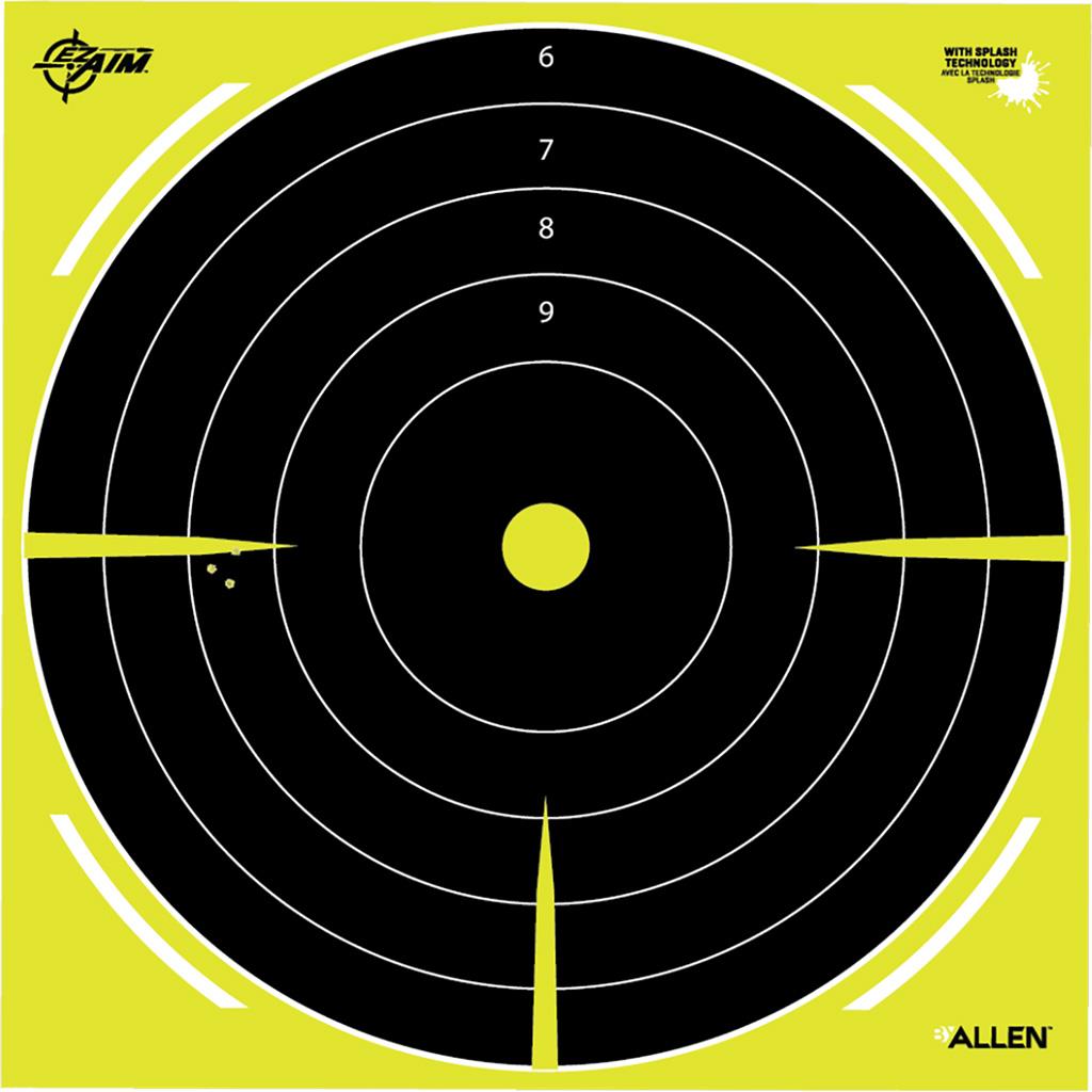 Picture of Allen 1205889 12 x 12 in. EzAim Pull-n-Shoot Splash Bullseye Target Roll - Pack of 8