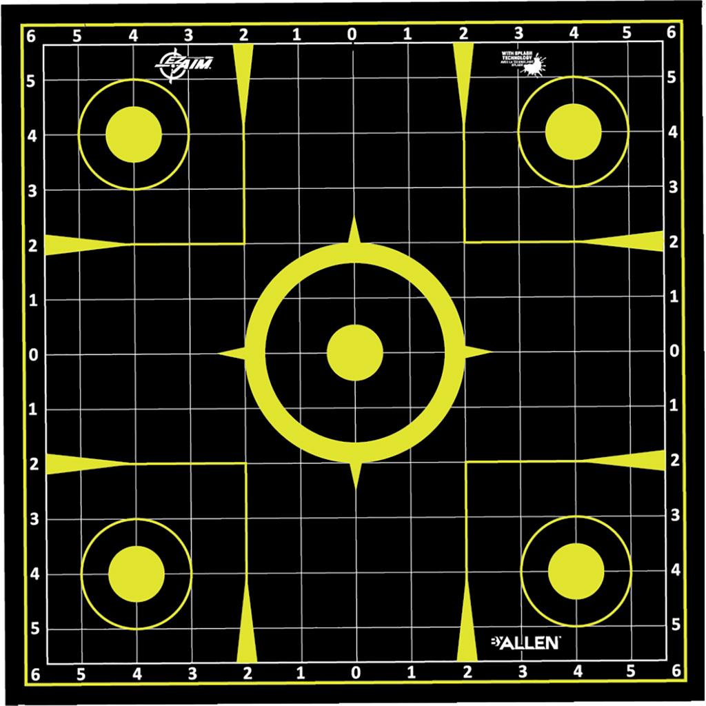 Picture of Allen 1205890 12 x 12 in. EzAim Pull-n-Shoot Splash Sight-In Target Roll - Pack of 8