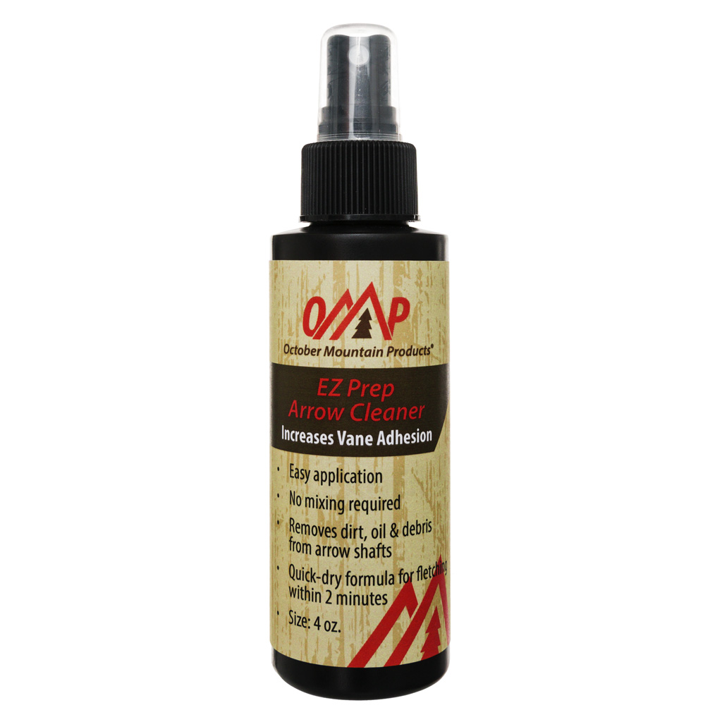 October Mountain 1601282 4 oz EZ Prep Arrow Cleaner