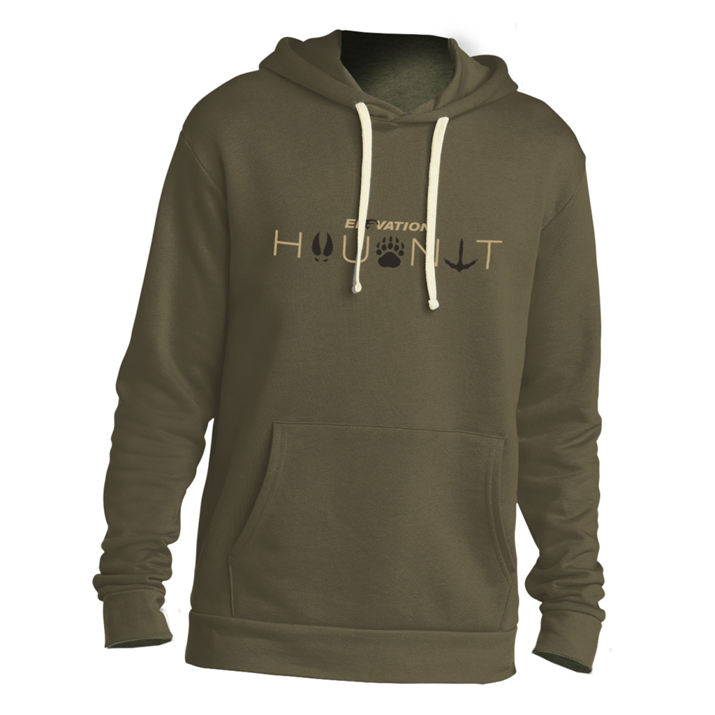 1601309 Tracks Hunter Hoody, Green - Medium
