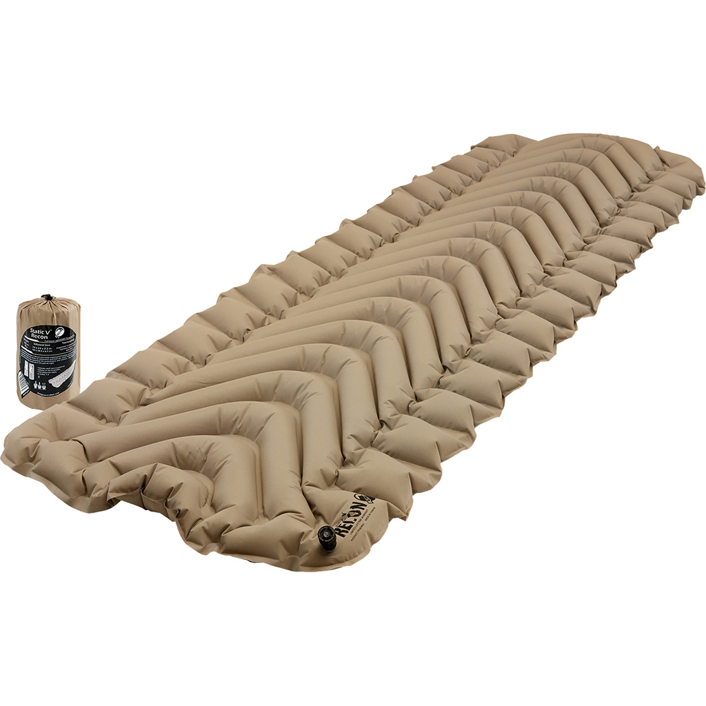 Picture of Klymit 1001512 Static V Recon Sleeping Pad, Coyote-Sand