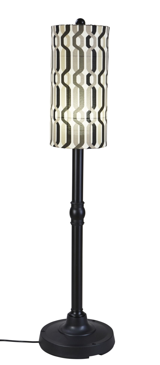 62270 Coronado Floor Lamp - Black - 58 in. - Weatherproof Design