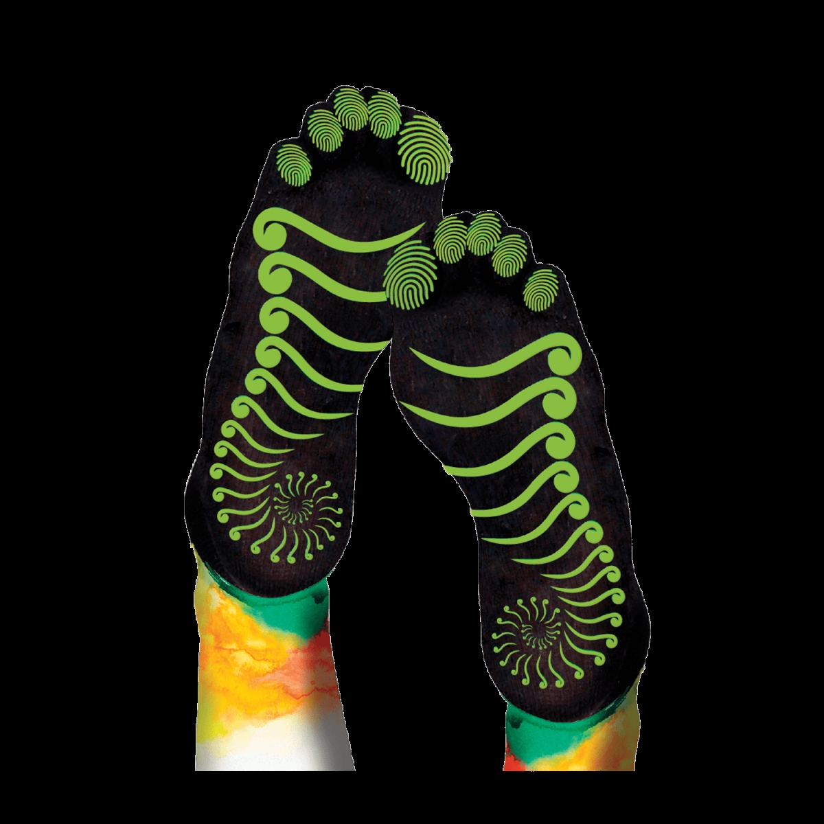Picture of PBLX 90035 Toes yoga Socks - Medium
