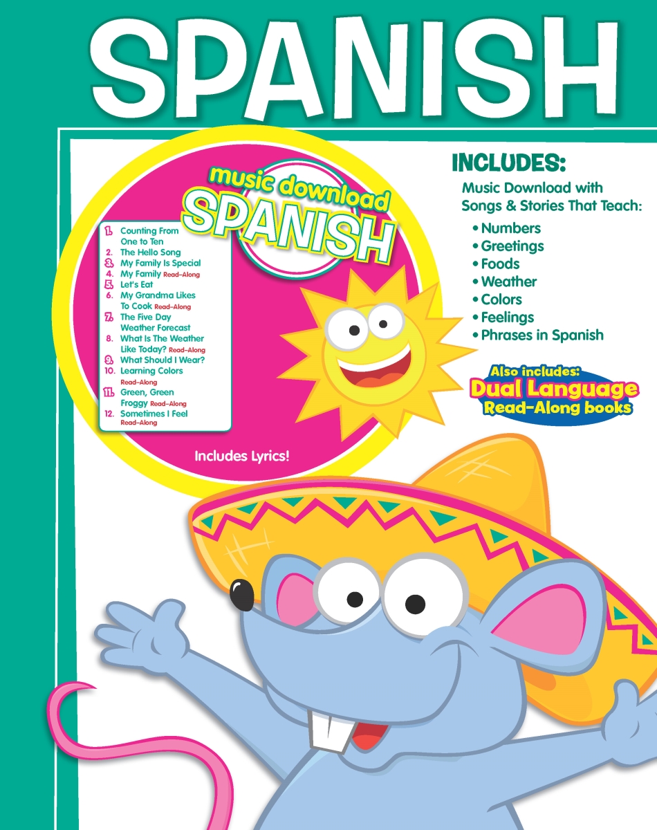 Picture of Creative Teaching Materials TW370CD 48 PG Spanish Workbook with Music Download