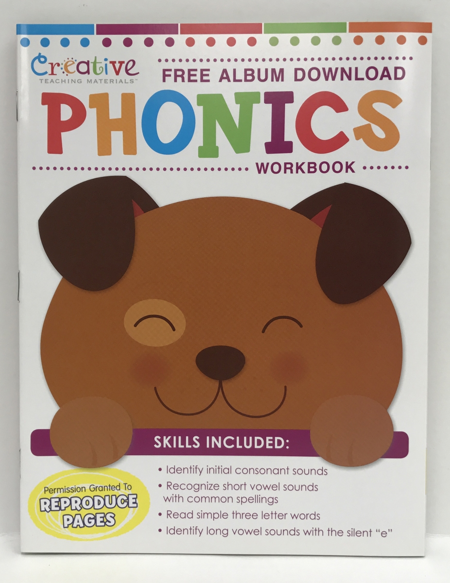 Picture of Creative Teaching Materials CTM1004 Phonics 32 PG Workbook with Album Download