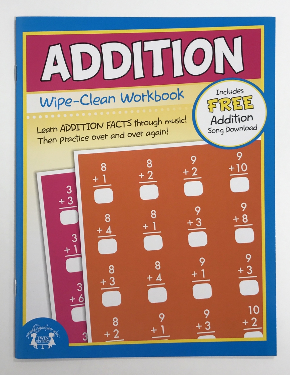 Addition Wipe Clean Workbook