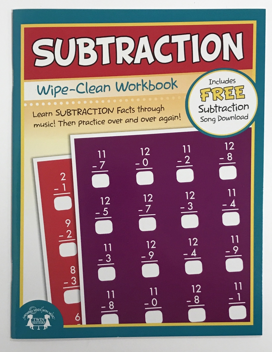 Subtraction Wipe Clean Workbook