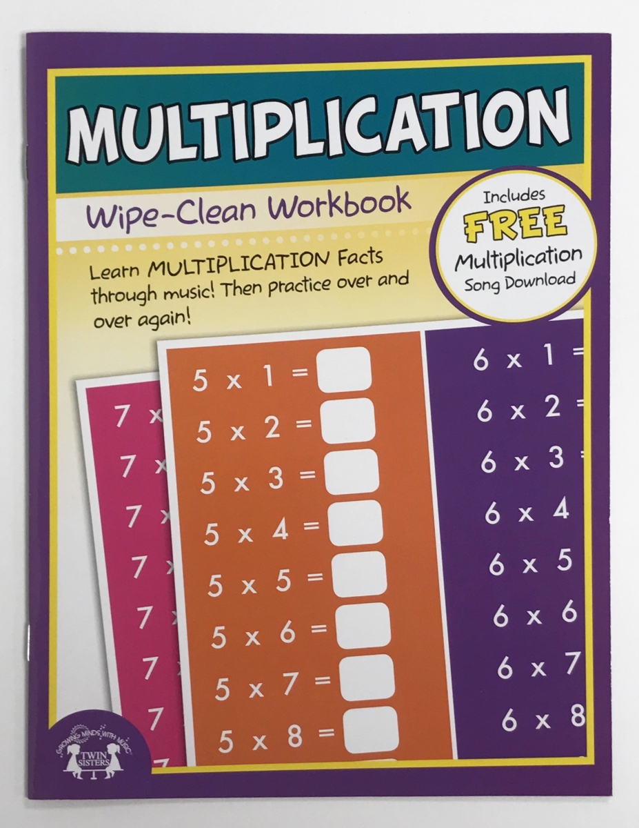 TW1227 Multiplication Wipe Clean Workbook