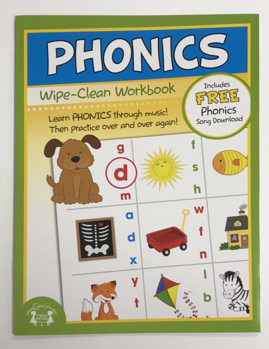 Picture of Creative Teaching Materials TW1235 Phonics Wipe Clean Workbook