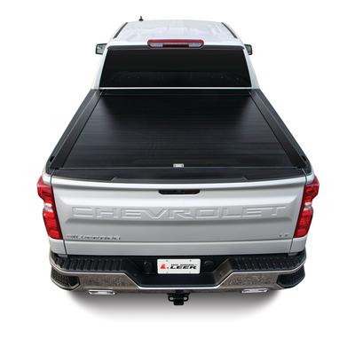 BECA27A58 5 ft. 6 in. XSwitch Blade Bedlocker with Explorer Rail Kit for 2019-2020 Chevy & Gmc Silverado 1500 Crew Cab
