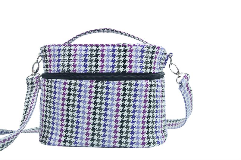 Picture of Picnic Gift 7220-HT Mojito-Four In One Insulated Cosmetics Bag&#44; Houndstooth