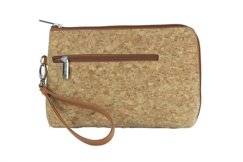 Picture of Picnic Gift 7320-CR French 75-Daily Essentials Cosmetics Bags with Removable Wristlet, Cork