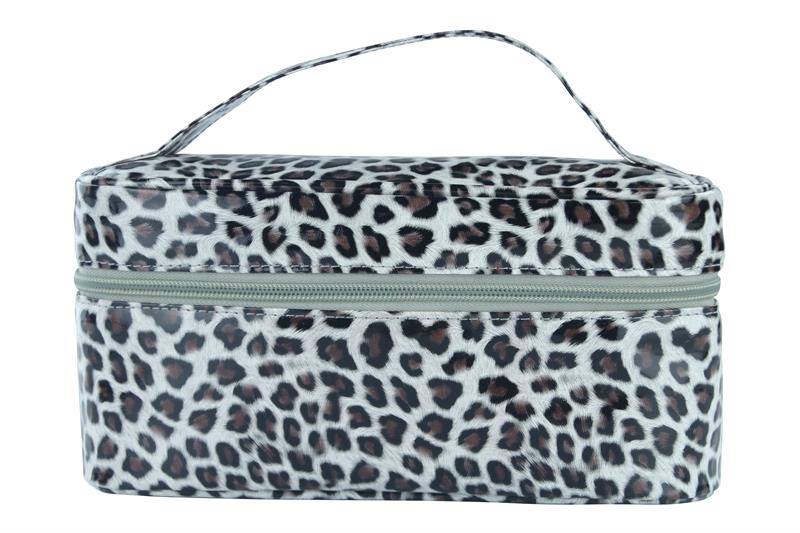 Picture of Picnic Gift 7524-CT Lemondrop-Chic & Classy Insulated Cosmetics Bag For The Minimalist Cosmoqueens, Cheetah