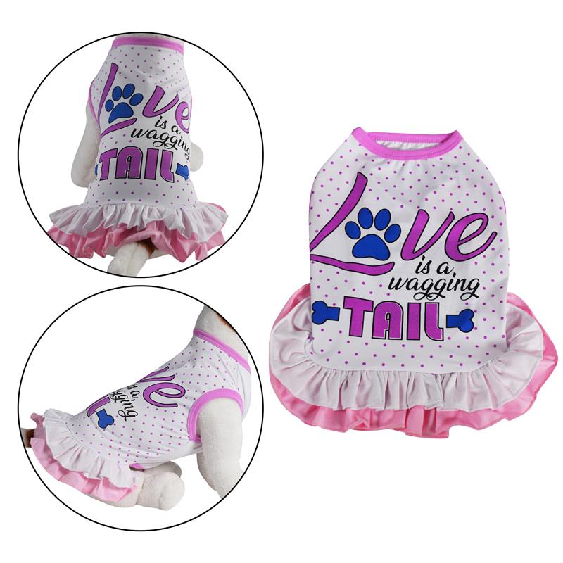 Picture of Primeware 6120-MD Love Is Wagging Tail Dress - Medium