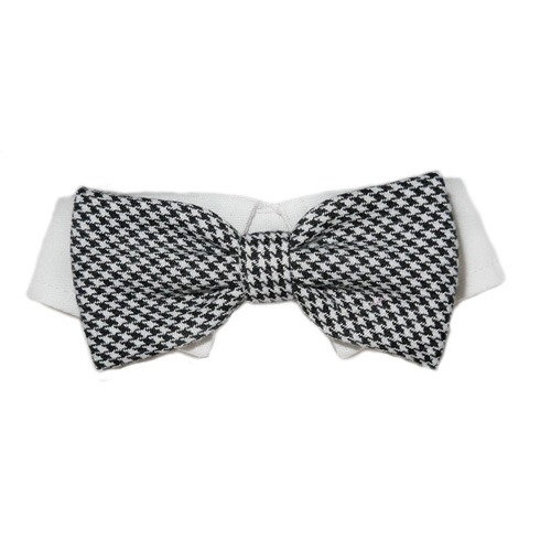 Picture of Pooch Outfitters PMBT-M Michael Bow Tie&#44; Black - Medium