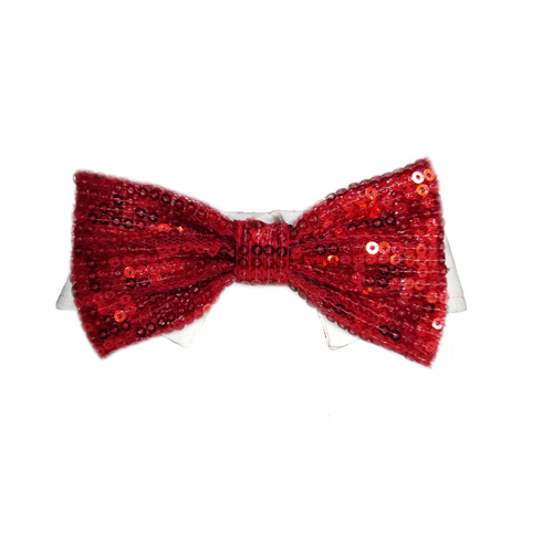Picture of Pooch Outfitters PFBT-XS Felix Bow Tie&#44; Red - Extra Small