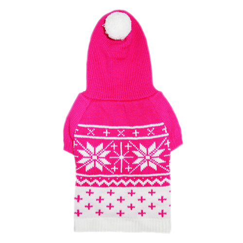 Picture of Pooch Outfitters PREP-XL Reese Sweater&#44; Pink - Extra Large