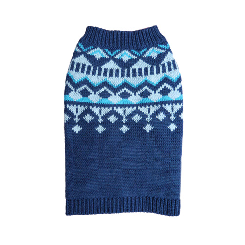 Picture of Pooch Outfitters PMSB-S Mason Sweater&#44; Blue - Small