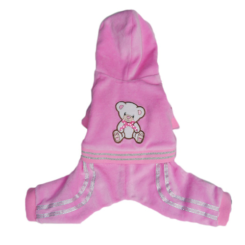 Picture of Pooch Outfitters PTPP-L Teddy Jumper&#44; Pink - Large