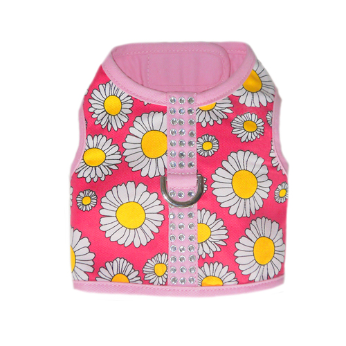 Picture of Pooch Outfitters PDHP-L Daisy Harness&#44; Pink - Large