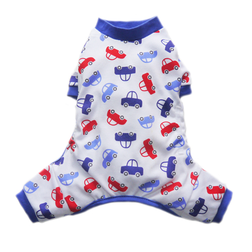 Picture of Pooch Outfitters PCPP-M Car Pajama&#44; White - Medium