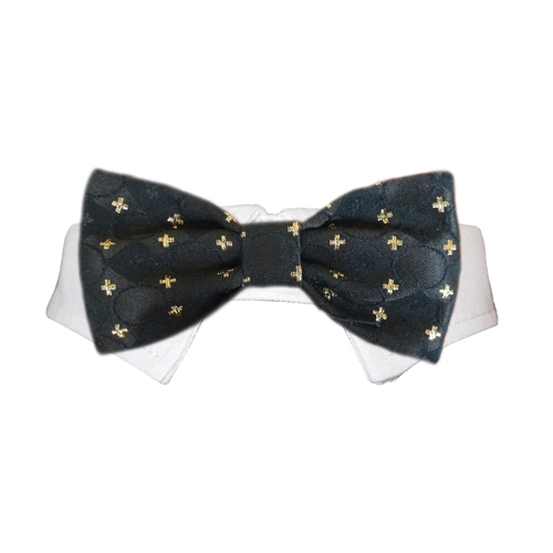 Picture of Pooch Outfitters PCAB-XL Cameron Bow Tie&#44; Black - Extra Large