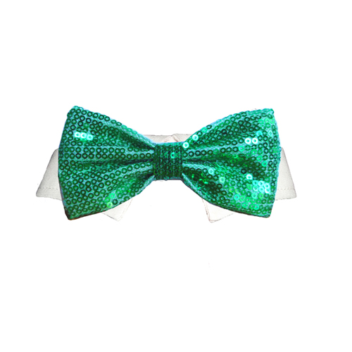 Picture of Pooch Outfitters PDBB-XXL Dublin Bow Tie&#44; Green - 2XL