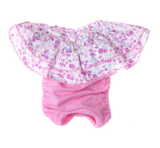 Picture of Pooch Outfitters PJPY-L Julia Dog Panties - Large