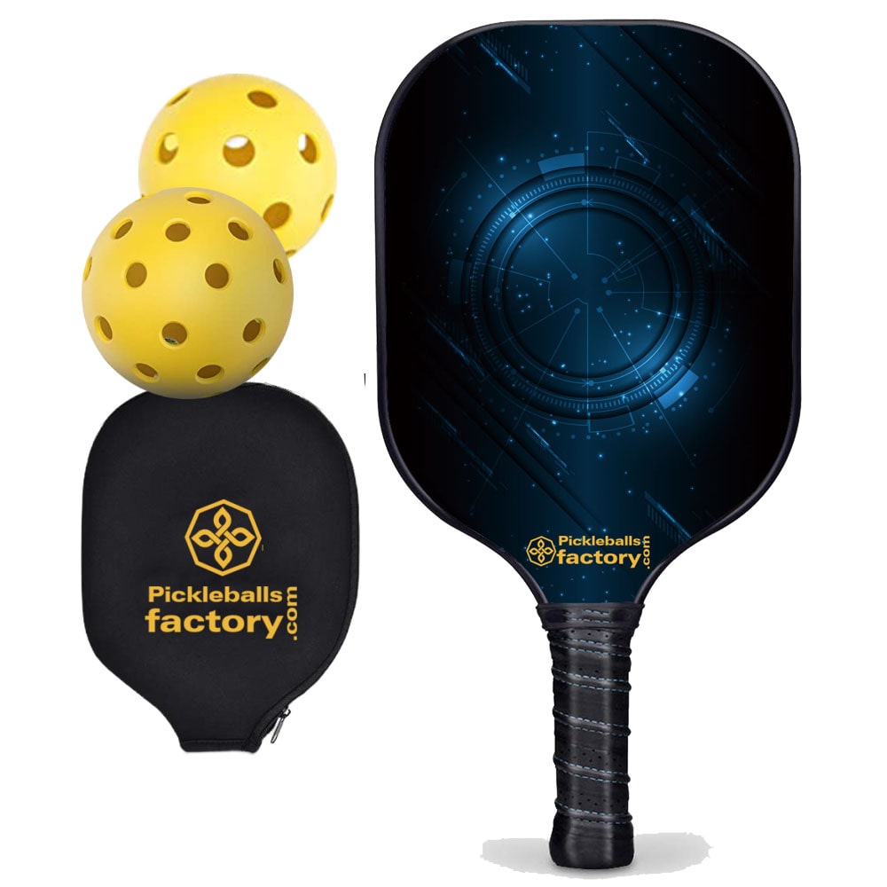 Custom Pickleball Paddle - Technology Best Rated Pickleball Paddles, Pickle Racket Pickleball Paddles for Spin, Glassfiber Graphite