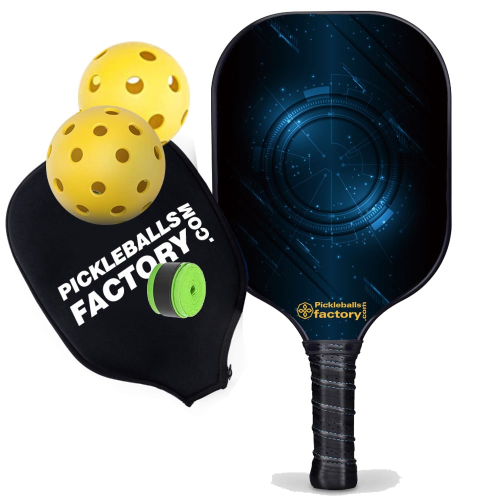 Custom Pickleball Paddle - Technology Best Rated Pickleball Paddles, Pickle Racket Pickleball Paddles for Spin, Glassfiber Graphite