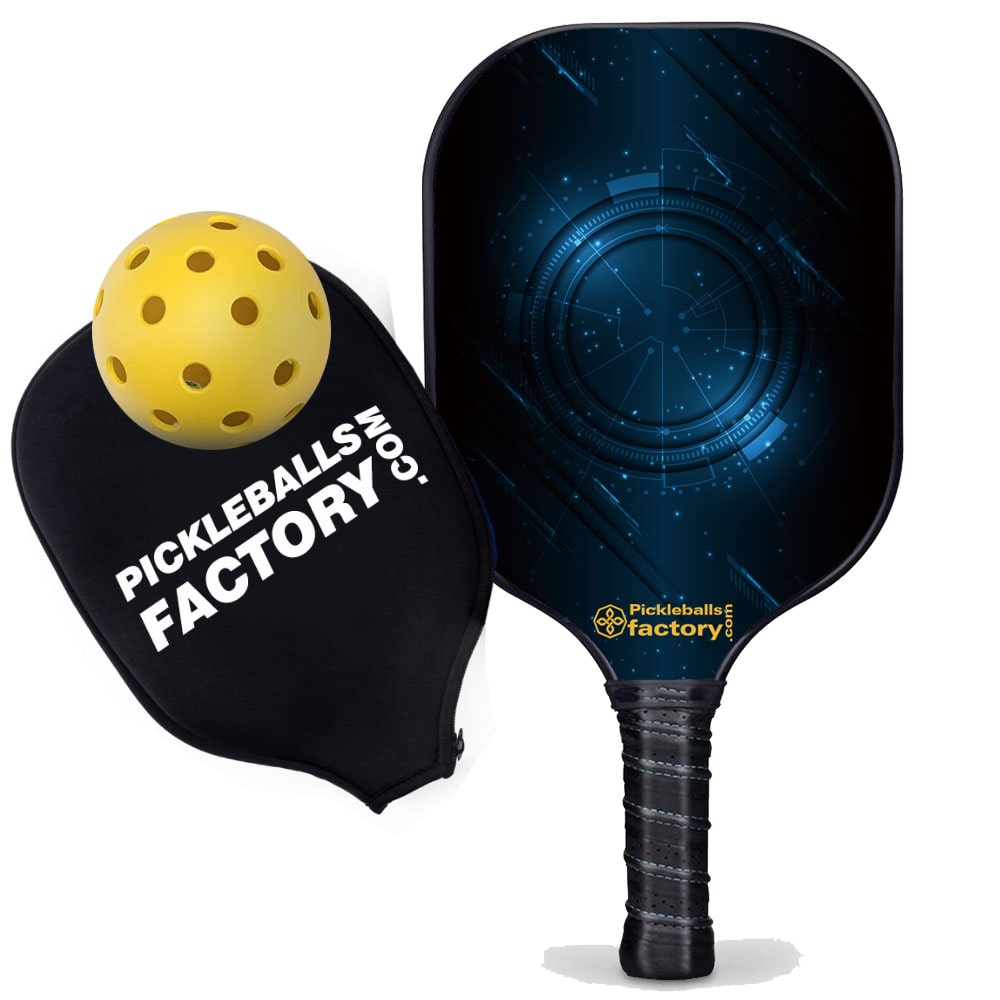 Custom Pickleball Paddle - Technology Best Rated Pickleball Paddles, Pickle Racket Pickleball Paddles for Spin, Carbonfiber Graphite