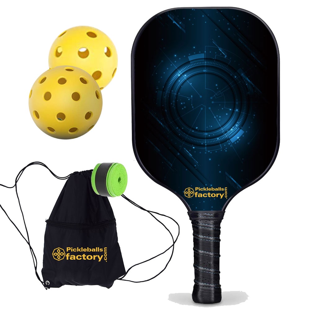 Custom Pickleball Paddle - Technology Best Rated Pickleball Paddles, Pickle Racket Pickleball Paddles for Spin, Carbonfiber Graphite