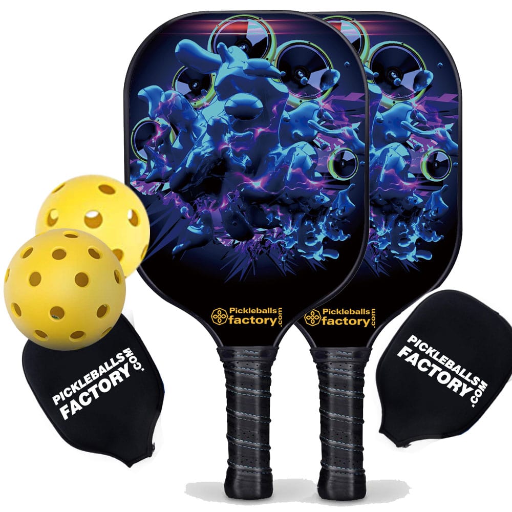 Near Me Pickleball Set - Mirs Custom Pickleball Paddle, Glassfiber Graphite