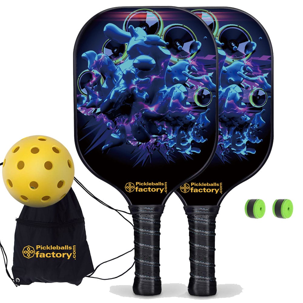 Near Me Pickleball Set - Mirs Custom Pickleball Paddle, Glassfiber Graphite